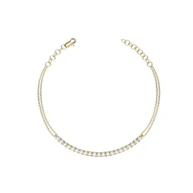 14k Half Tennis Bracelet