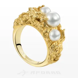 Aporro WONG Dragon Pearl Ring