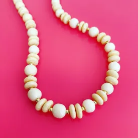 BEADazzled | Neutral Beaded Necklace