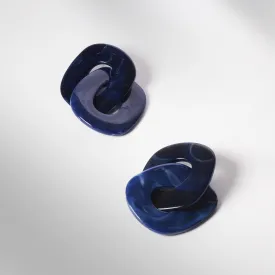 Briar Earrings :: Indigo Blue