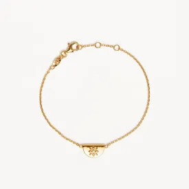 By Charlotte Lotus Bracelet, Gold or Silver