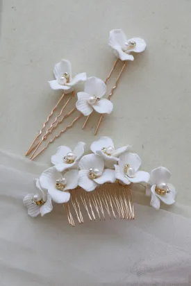 Calyn Hair Comb & Pins Set