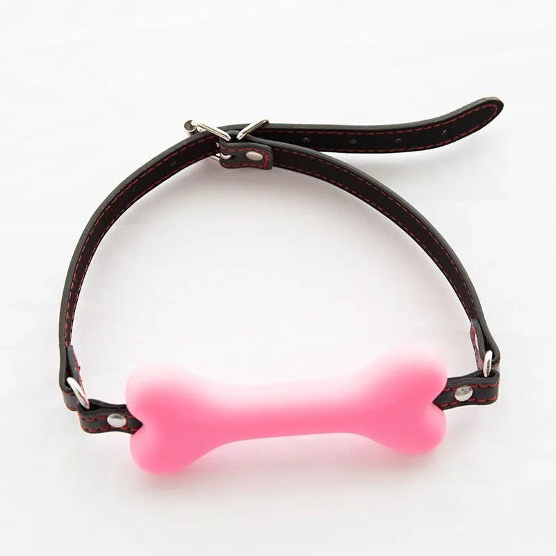 Cute Ball Gag Mouth Dog Bone Ball Gag