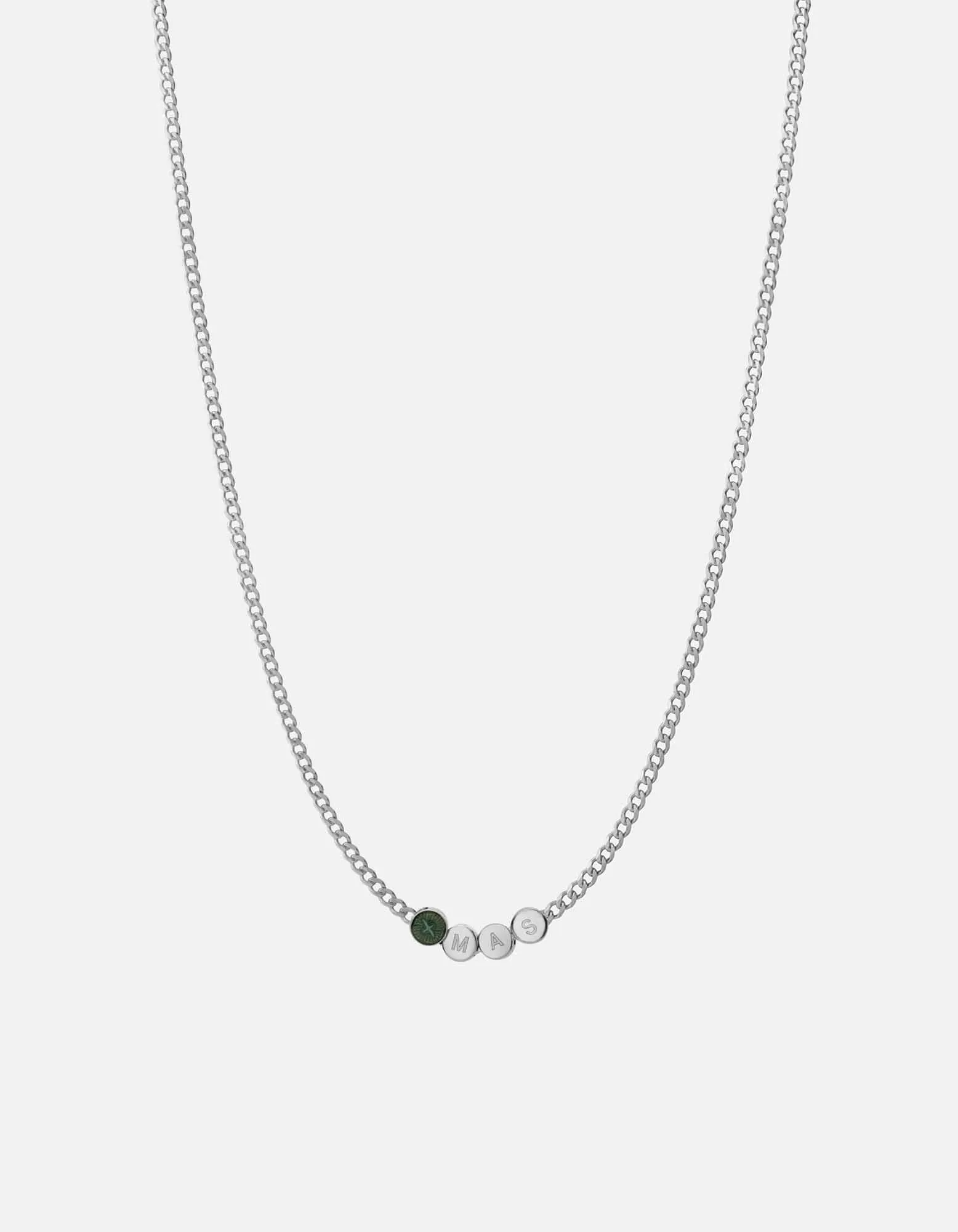 Dove Type Chain Necklace, Sterling Silver