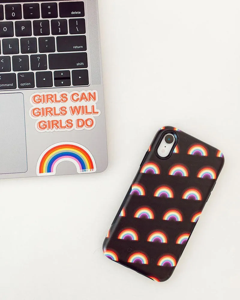 Endless Rainbows | LED Print iPhone Case