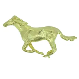 Galloping Horse Brooch