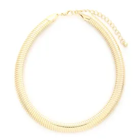 Gold Coil Necklace