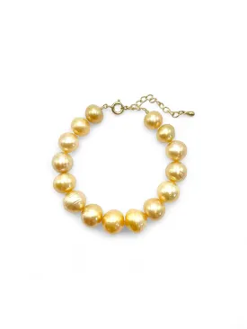 GOLDEN SOUTH SEA PEARL BRACELET