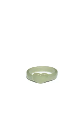 Heart — Jade ring