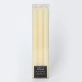 Ivory Taper Candles - Pk of 6(BOGO)