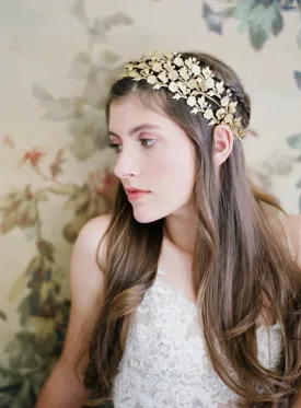 Large Wildflower Wedding Crown