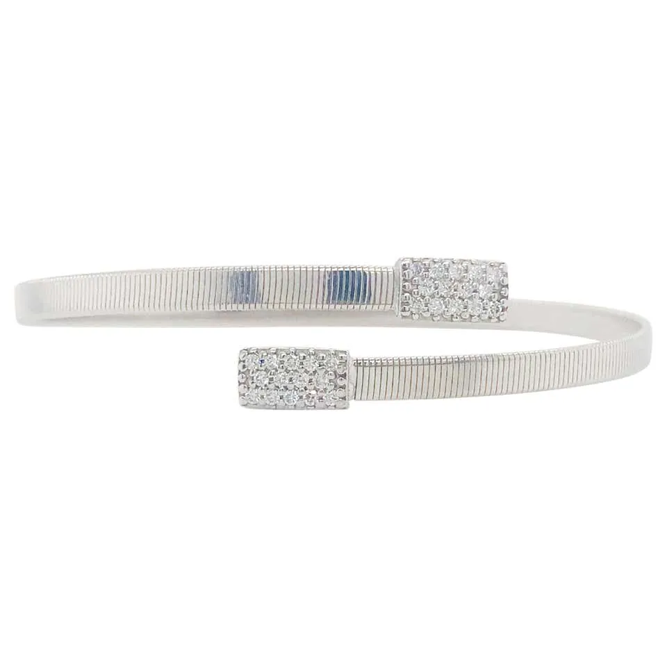 Pave Diamond Bangle Bracelet