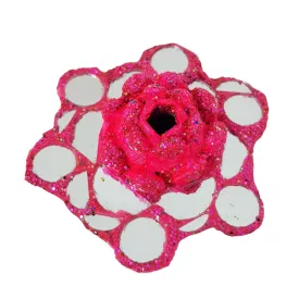 PINK FLOWER BROOCH - ROSIE