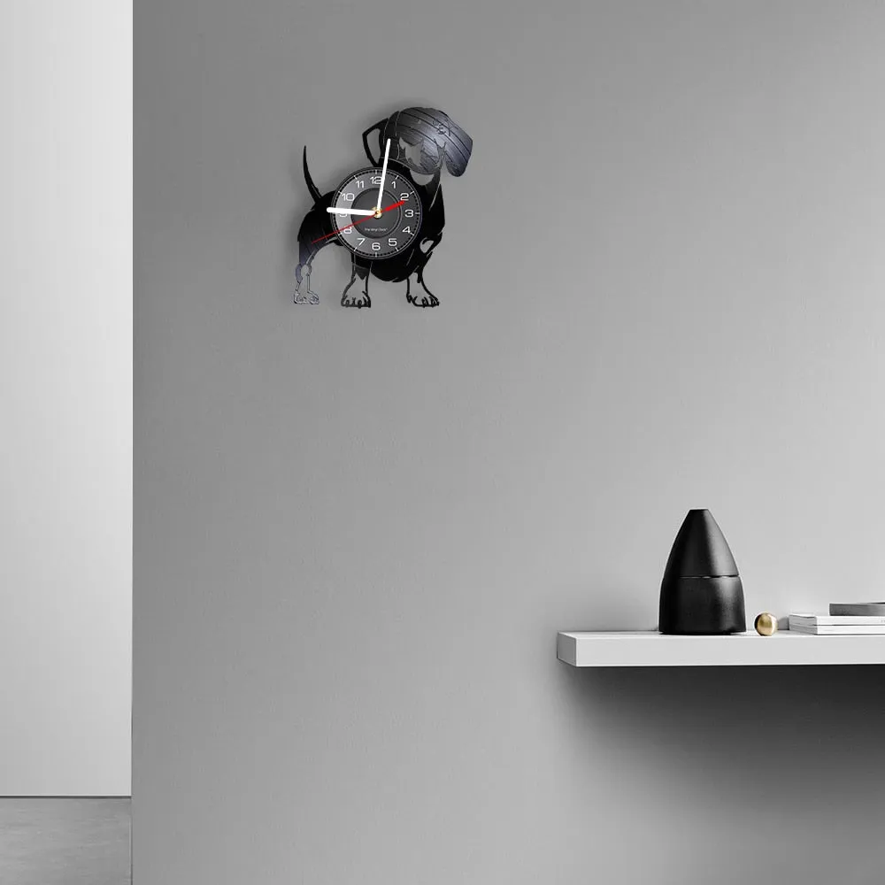 Stunning Dachshund Wall Clock