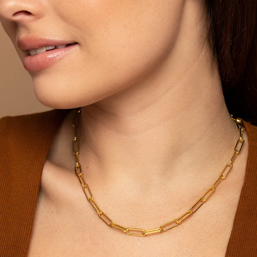 Thin Linked Up Necklace