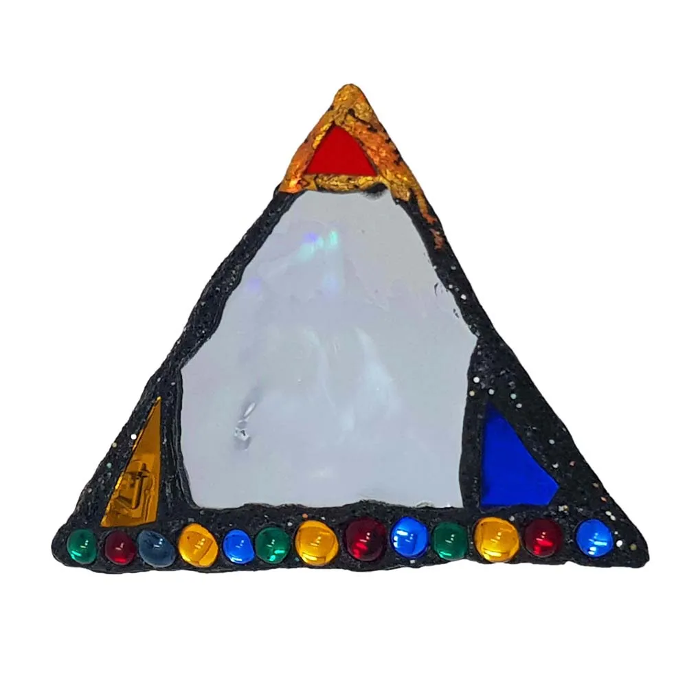 TRIANGULAR ALADDIN BROOCH - FLY WITH ME, 1992